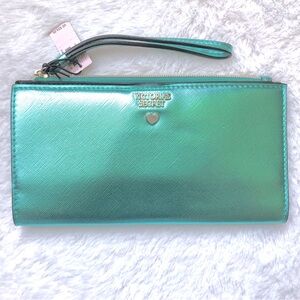 Victoria’s Secret Metallic Green Wallet